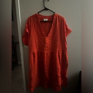 Universal thread 2xl orange summer dress